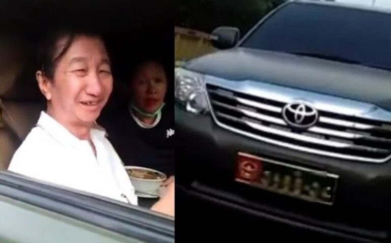Video Viral, Warga Sipil Etnis Tionghoa Pakai Mobil Dinas Jenderal TNI?