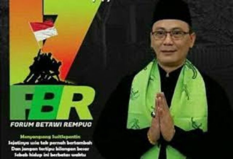 Imam Besar FBR Ditetapkan Sebagai Wakil Ketua PWNU DKI Jakarta