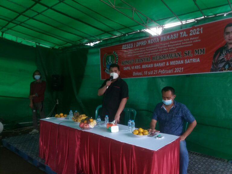 Dalam Reses I, Politisi Muda Ahmad Faisyal Berharap Pihak Eksekutif Dapat Mengakomodir Seluruh Usulan Aspirasi