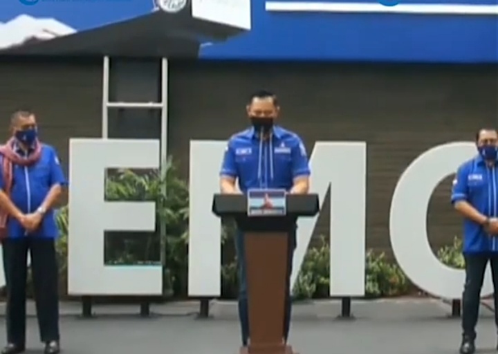 AHY Tuding Moeldoko Terlibat Upaya Kudeta Ketua Umum Partai Demokrat