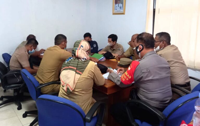 Penyamaan Data Hasil Vaksin Anak Usia 6-11 Tahun, Polsek Kep Seribu Utara Gelar Rakord