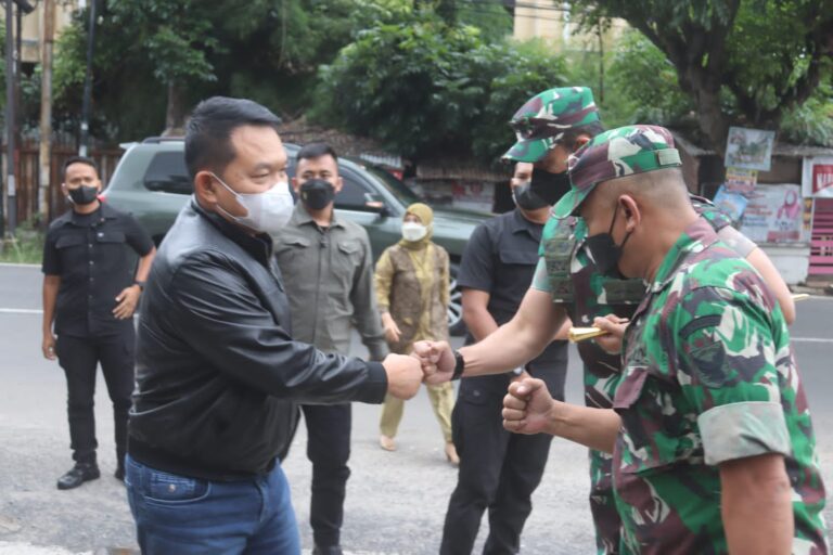 Dandim 0410/KBL Sambut Kunjungan Kasad Jenderal TNI Dudung Abdurachman di Bandar Lampung