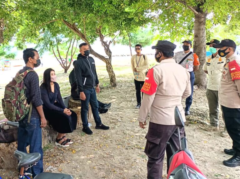 Ops Yustisi Gabungan Polsek Kep Seribu Selatan di 2 Pulau Temukan 13 Pelanggar ProKes