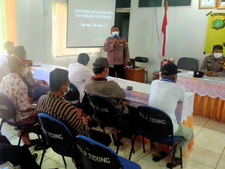 Sat Binmas Polres Kep Seribu Giatkan Penyuluhan Toleransi Beragama di Pulau Tidung