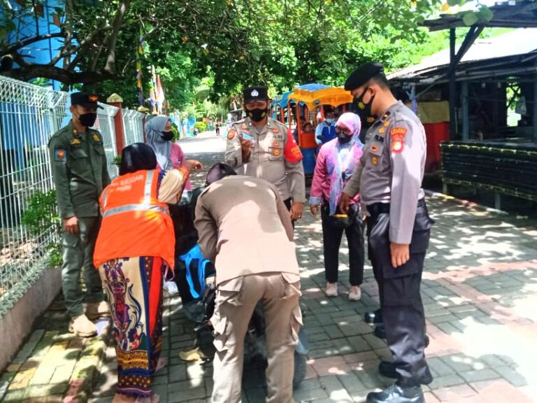 Ops Yustisi Gabungan Polres Kep Seribu di Pulau Untung Jawa Temukan 6 Pelanggar ProKes