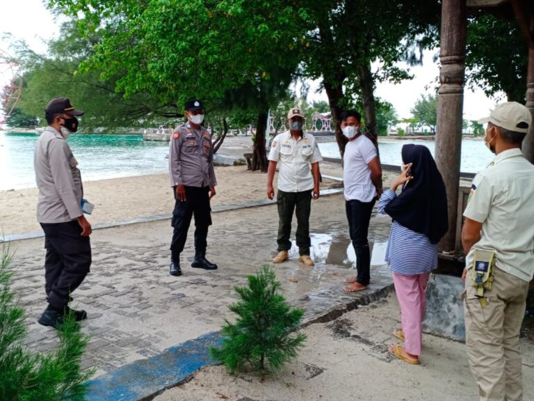 Ops Yustisi Gabungan Polsek Kep Seribu Selatan di 2 Pulau Temukan 7 Pelanggar ProKes