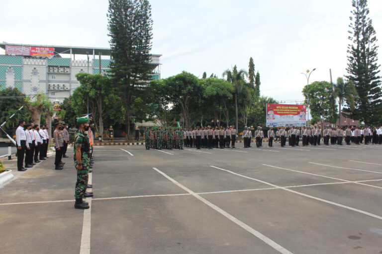 Mewakili Dandim 0410/KBL, Kapten Inf Bunyamin Hadiri Apel Gelar Pasukan Operasi Keselamatan Krakatau 2022