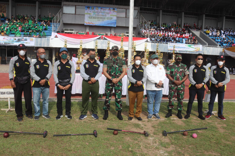 Melalui Kejuaraan Gubernur Cup, Dandim 0410/KBL Harapkan Olahraga Woodball Bisa Dikenal Masyarakat Luas