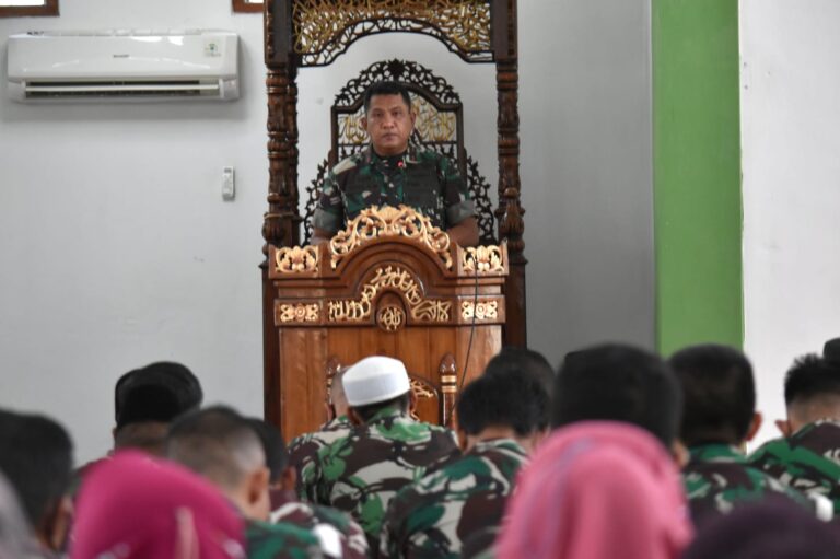 Korem 043 Garuda Hitam Peringati Nuzulul Qur’an 1443 H/2022 M