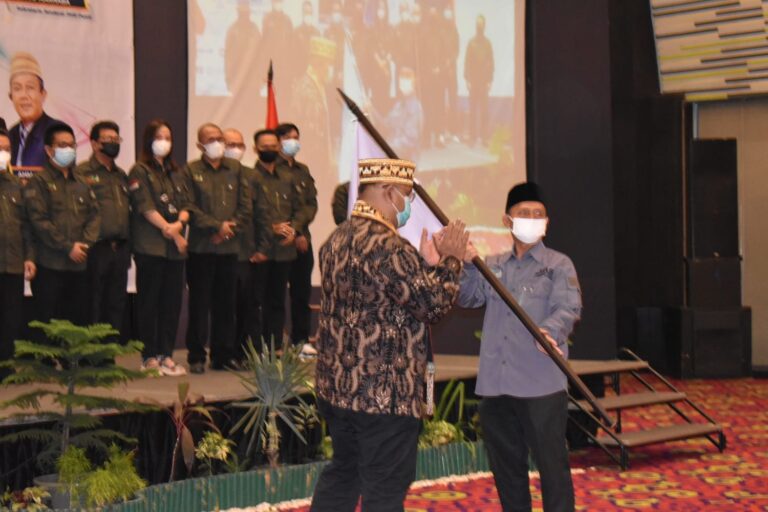 Kasrem 043/Gatam Hadiri Pelantikan Pengurus JMSI Pengda Lampung