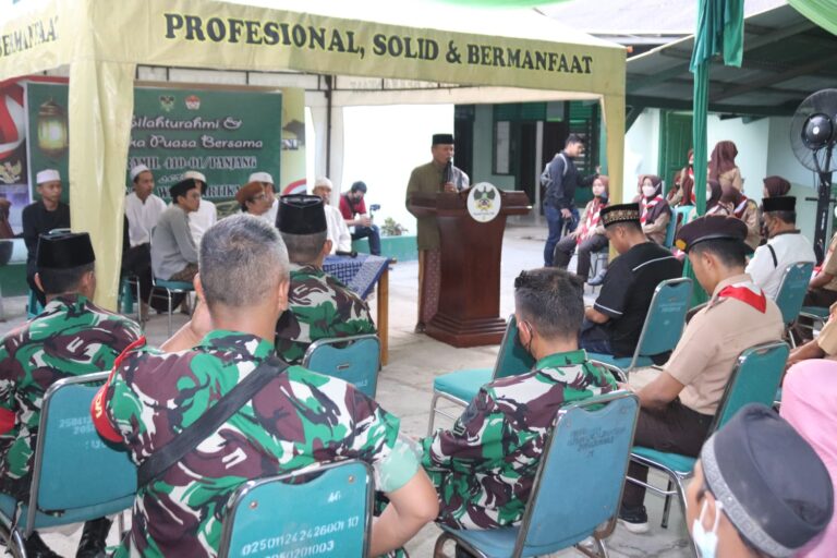 Perkuat Ukhuwah Keislaman, Koramil 410-01/Panjang Menggelar Silaturahmi dan Solawat Bersama