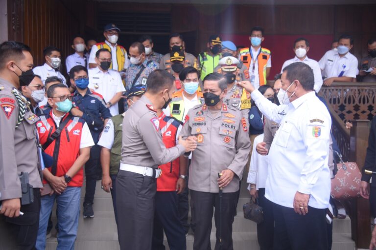 Kapolda Lampung Hadiri Rakor Pimpinan Kepala Staf Kepresidenan di Bandara Raden Inten II