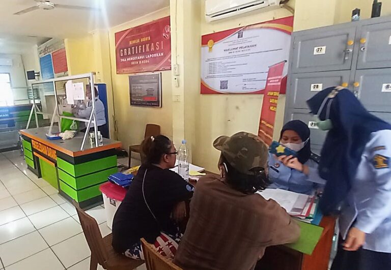 Lapas Kelas IIA Bulak Kapal Bekasi Sesuaikan Mekanisme Layanan Kunjungan Tatap Muka