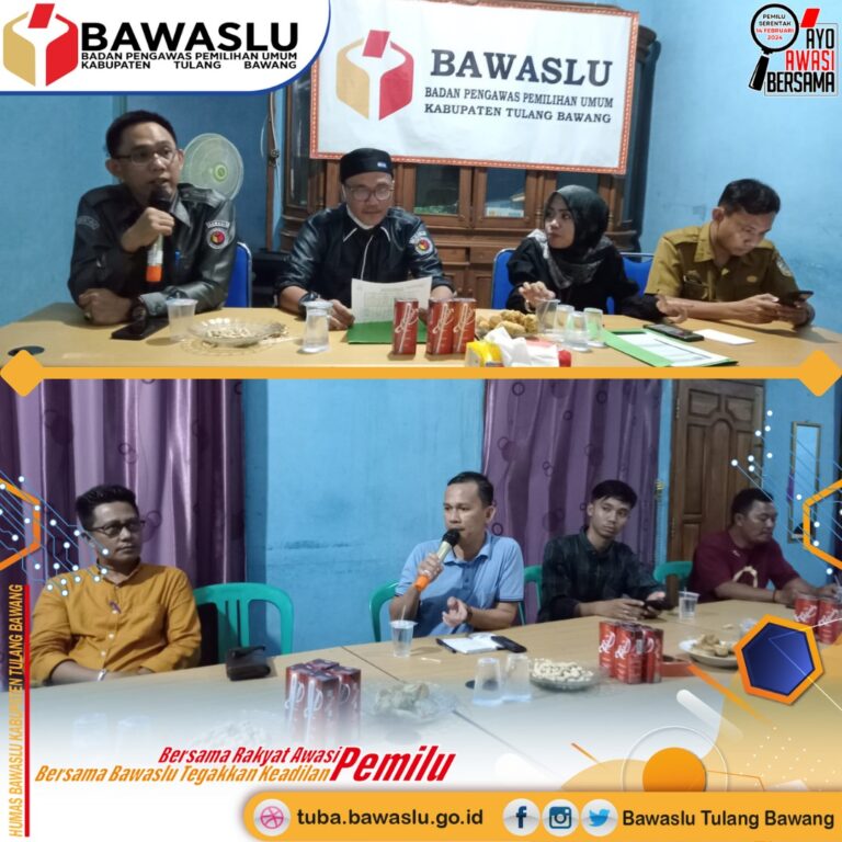 BAWASLU Tulangbawang Terima Audiensi DPD Solidaritas Pers Indonesia Tuba