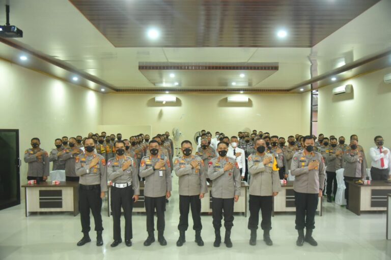 Kapolda Lampung bersama Pejabat Utama, kunjungi Polres Mesuji