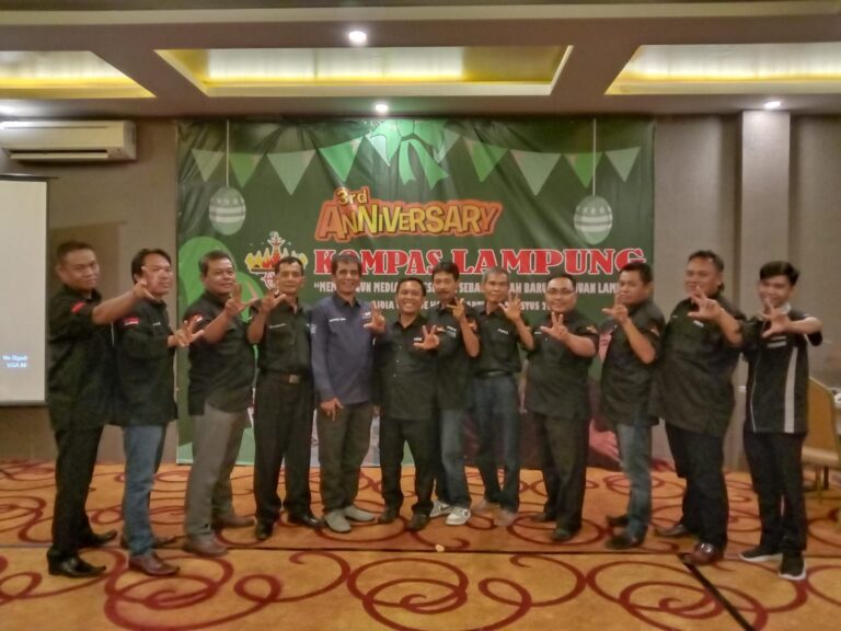 Tingkatkan Kualitas Wartawan, Media Kompas Lampung Adakan Pelatihan Jurnalistik