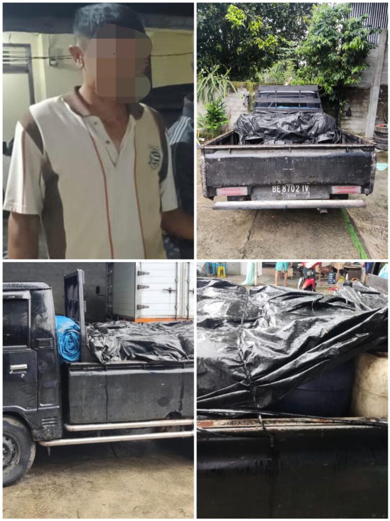 Polsek Sekincau Ungkap Kasus Penyalahgunaan BBM Subsidi Jenis Solar