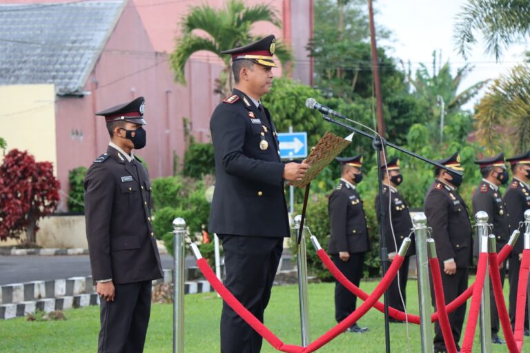 Kapolres Lampung Barat pimpin Upacara Peringatan Kesaktian Pancasila
