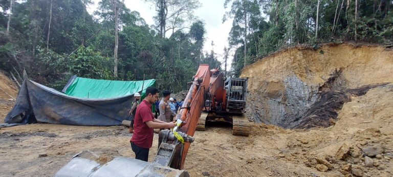 Polisi Berau Kaltim Ungkap Kasus Tambang Batubara Ilegal dalam Rangka Quick Win Presisi