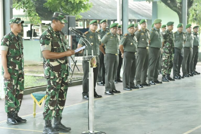 Rindam Jaya Tutup Pendidikan Bintara dan Tamtama Provos TA. 2022.