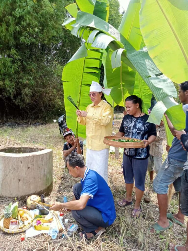 Sumur Majapahit Diresmikan Jimu Guna Badra