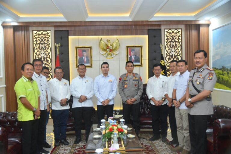 Kapolda Lampung menerima audiensi KADIN Lampung