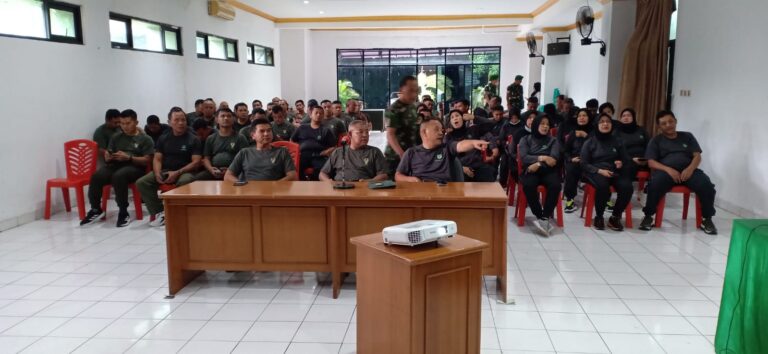 Launching Aplikasi ETWPAD Kepada Prajurit Dan PNS Kodim 0505/JT