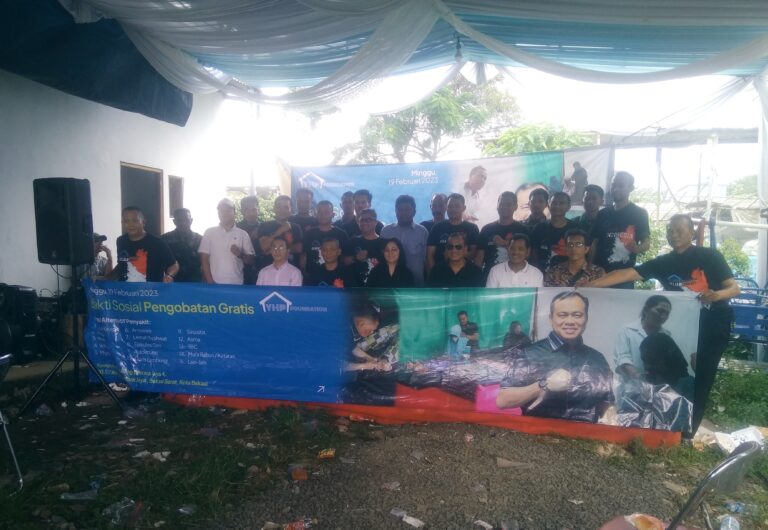 YHP Foundation Lakukan Pengobatan Alternatif Gratis Di Kampung Pemulung Bintara Jaya