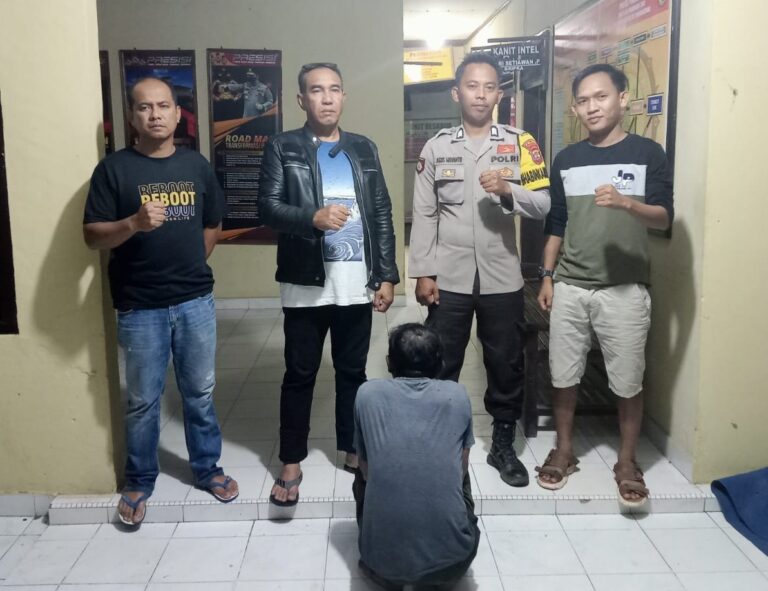 Curi TBS Sawit Milik Perusahaan Dengan Mobil Pick Up, Oknum Buruh Ditangkap Polsek Penawartama