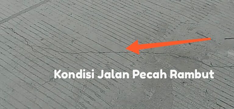 Wooowww….Rekanan Sepelekan Tanggungjawab, Hitungan Minggu Pekerjaan Sudah Retak Rambut