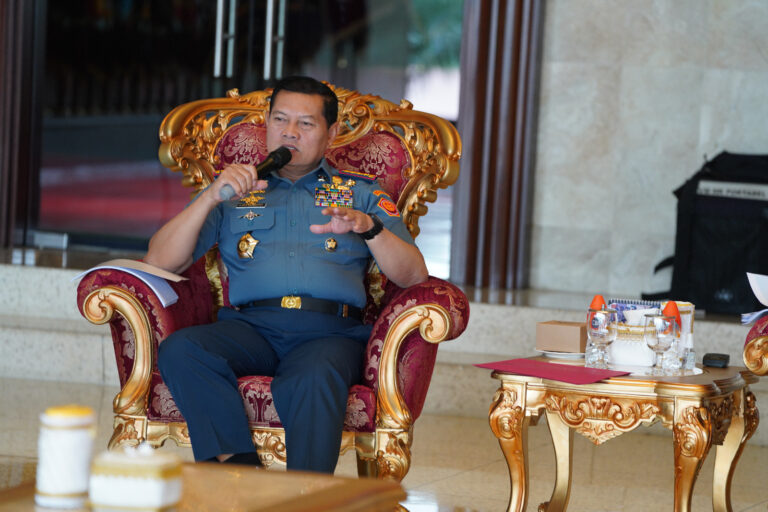 Panglima TNI Terima Paparan Penanaman Mangrove Nasional Secara Serentak