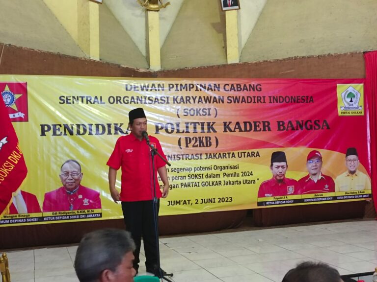 DEPICAB SOKSI Jakarta Utara Gelar Pendidikan Politik Kader Bangsa