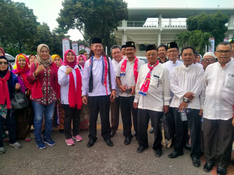 Primkopti Jakarta Timur menghadiri peringatan Hari Koperasi Indonesia ke 76 tahun 2023 di Tenis Indoor GBK Senayan Jakarta.