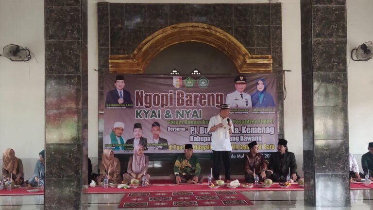 Kegiatan Ngopi Bareng Kyai dan Nyai Forum Komunikasi Pondok Pesantren (FKPP) Di Hadiri PJ Bupati Tulang Bawang