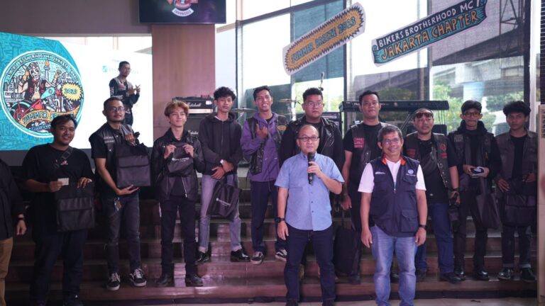 Jasa Raharja DKI Jakarta Ikut Acara Bikers Brotherhood MC (BBMC) Bertajuk ‘Summer Breeze 2023 Jakarta Kondusif’