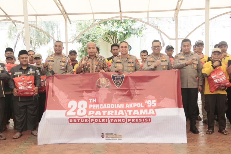 Baksos Patria Tama Dalam Rangka Memperingati 28 Tahun Pengabdian Akpol 1995 Untuk Polri Yang Presisi.*