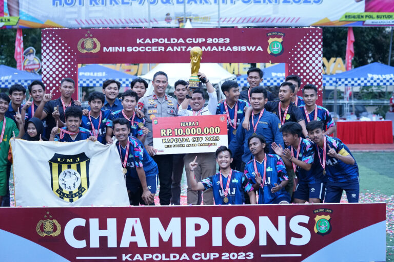 *Berjalan Sukses, Turnamen Mini Soccer Kapolda Cup 2023 Polda Metro Jaya Resmi Ditutup*