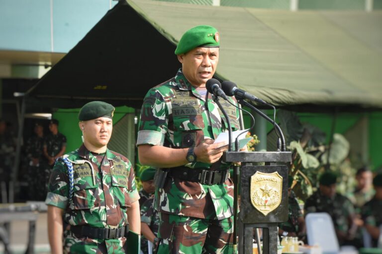 Pangdam Jaya Pimpin Upacara Pemberangkatan Kontingen Latma Safkar Indopura-35/2023 Ke Singapura