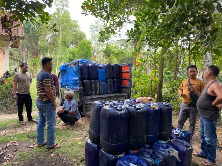 Polisi Bongkar Dugaan Penyelewengan BBM Bio Solar Di Lamtim