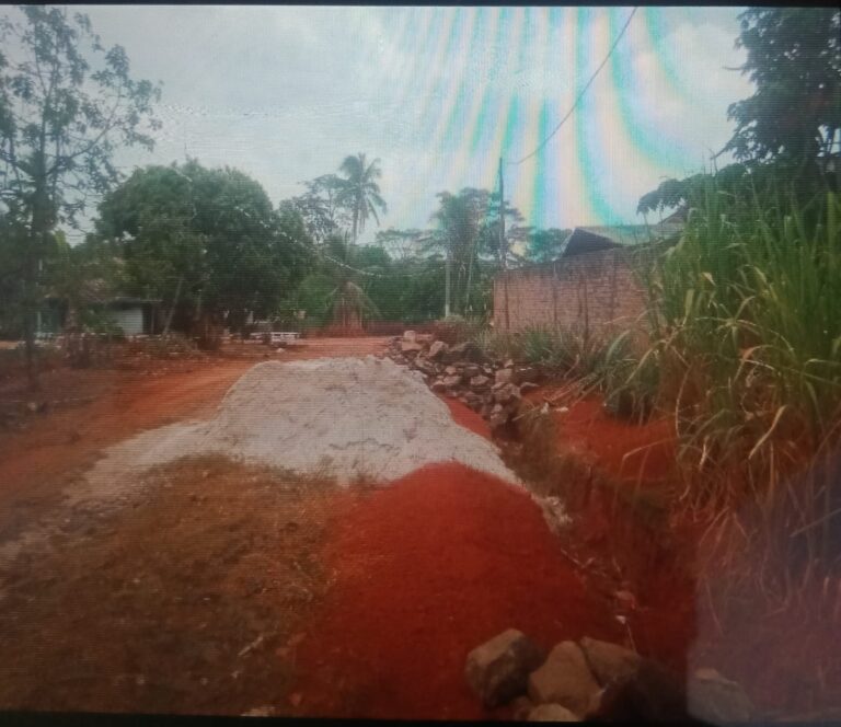 Mantan Kades Negeri Galih Rejo Diduga Selewengkan Anggaran Pembangunan Drainase dan Jalan Lapen TA 2023