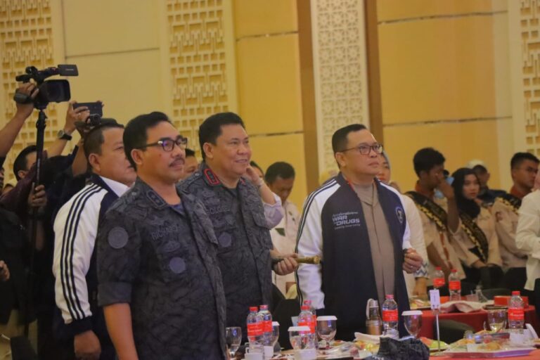 Kapolda Lampung Tegaskan Berantas Narkoba, Selamatkan Generasi Muda