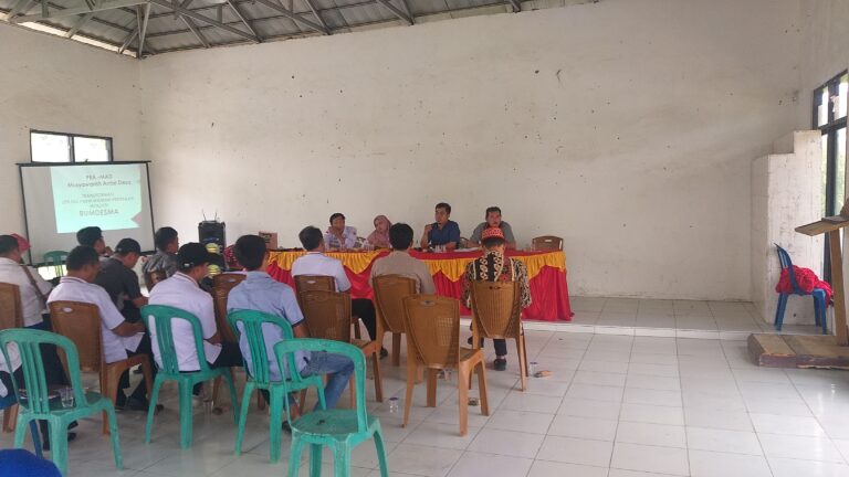 Kecamatan Batubrak Selenggarakan Musyawarah Desa Sosialisasikan Tranformasi Dana UPK Eks PNPM Menjadi Bundesma