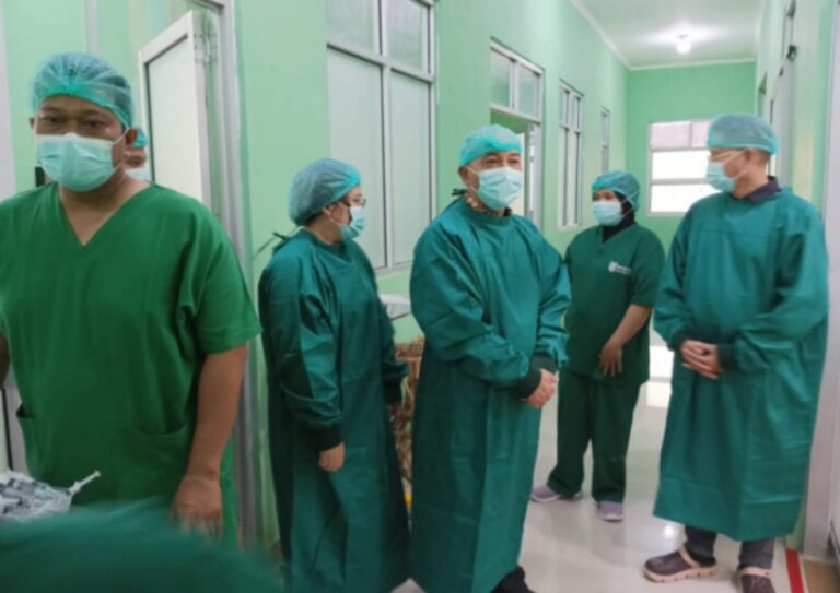 Pj Bupati Tanggamus Hadiri Bakti Sosial Operasi Bibir Sumbing, Dalam Rangka Ulang Tahun Kabupaten Tanggamus ke-27