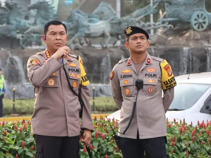 Polrestro Jakpus Terjunkan 3.315 Personil Gabungan Amankan Munajat Kubro Di Monas
