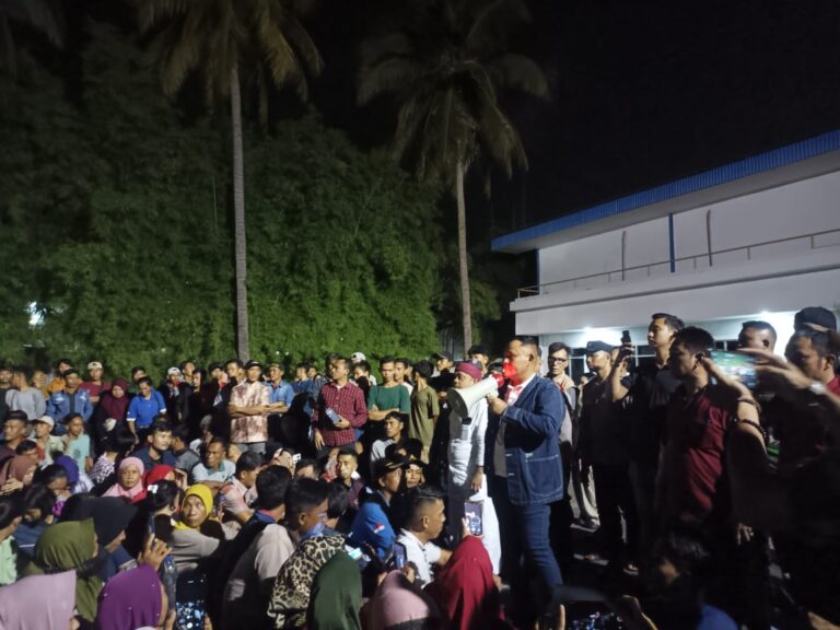 Belum Ada Dalam.Sejarah Bupati Turun Langsung Selesaikan Demo Buruh