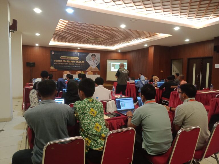 Pengguna Anggaran Bintek Smart Village Oleh P3 Sriwijaya Tuai Pertanyan Peserta