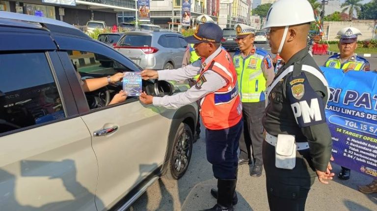 Operasi Patuh Jaya 2024 Mulai Digelar di Tangerang, 100 Pelanggar Lalulintas Ditegur Simpatik Polisi