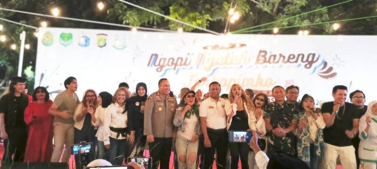 Ngopi Ngeteh Bareng Walikota dan BNNK Jakarta Selatan Bersama Komunitas Artis Trangi9