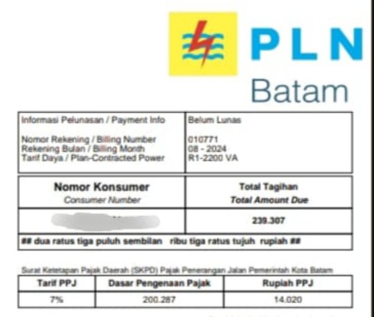 Miris! Pelanggan Pengguna 66 kWh Sebulan, Dipasang Daya 10A oleh PT PLN Batam