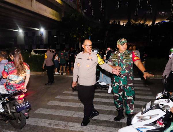 Bubaran Konser Bruno Mars, Polisi Jaga dan Atur Lalin